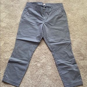 EUC J Crew grey Frankie chino pant